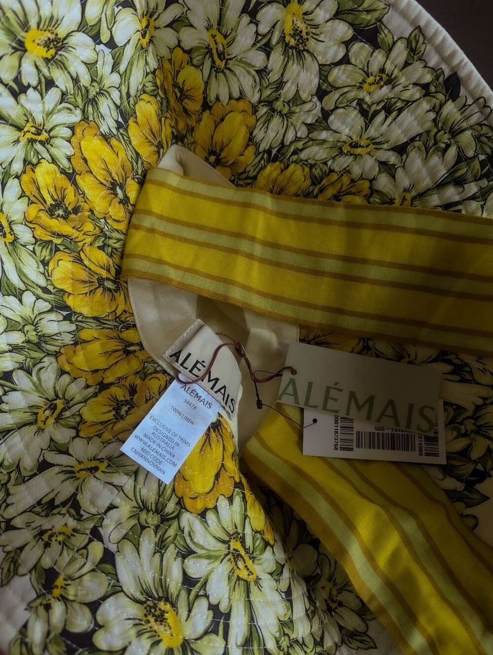 Alemais Gisela Linen Sunhat - Picture 5 of 6